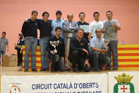 L’Equip del Club Escacs Barberà primer classificat del Campionat de Catalunya de Ràpides per Equips